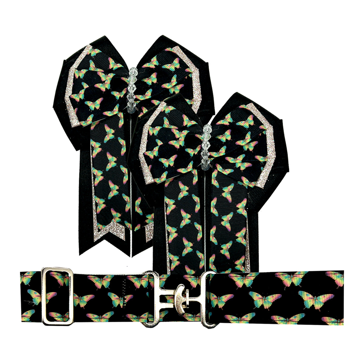 Rose Gold Butterflies Set