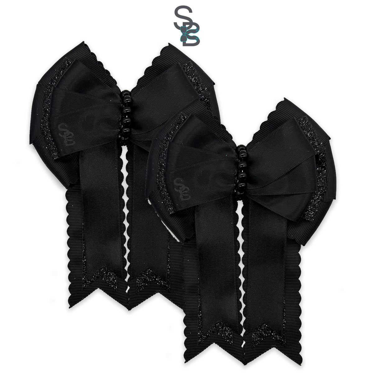 #LuckyShowTheBows Monotone Scalloped Edition