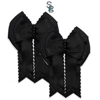 #LuckyShowTheBows Monotone Scalloped Edition