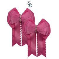 #LuckyShowTheBows Monotone Scalloped Edition