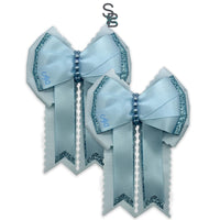 #LuckyShowTheBows Monotone Scalloped Edition