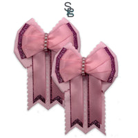 #LuckyShowTheBows Monotone Scalloped Edition