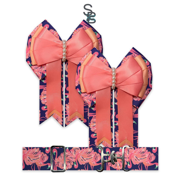 Peachy Flamingoes