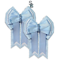 #LuckyShowTheBows Monotone Scalloped Edition