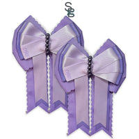 #LuckyShowTheBows Monotone Scalloped Edition