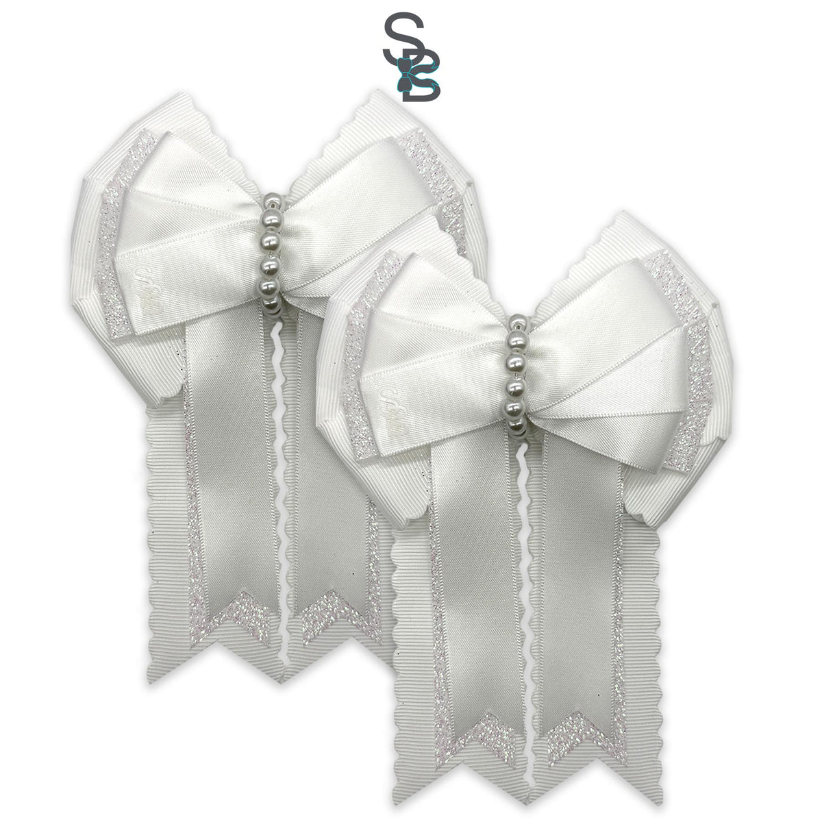 #LuckyShowTheBows Monotone Scalloped Edition