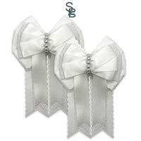 #LuckyShowTheBows Monotone Scalloped Edition