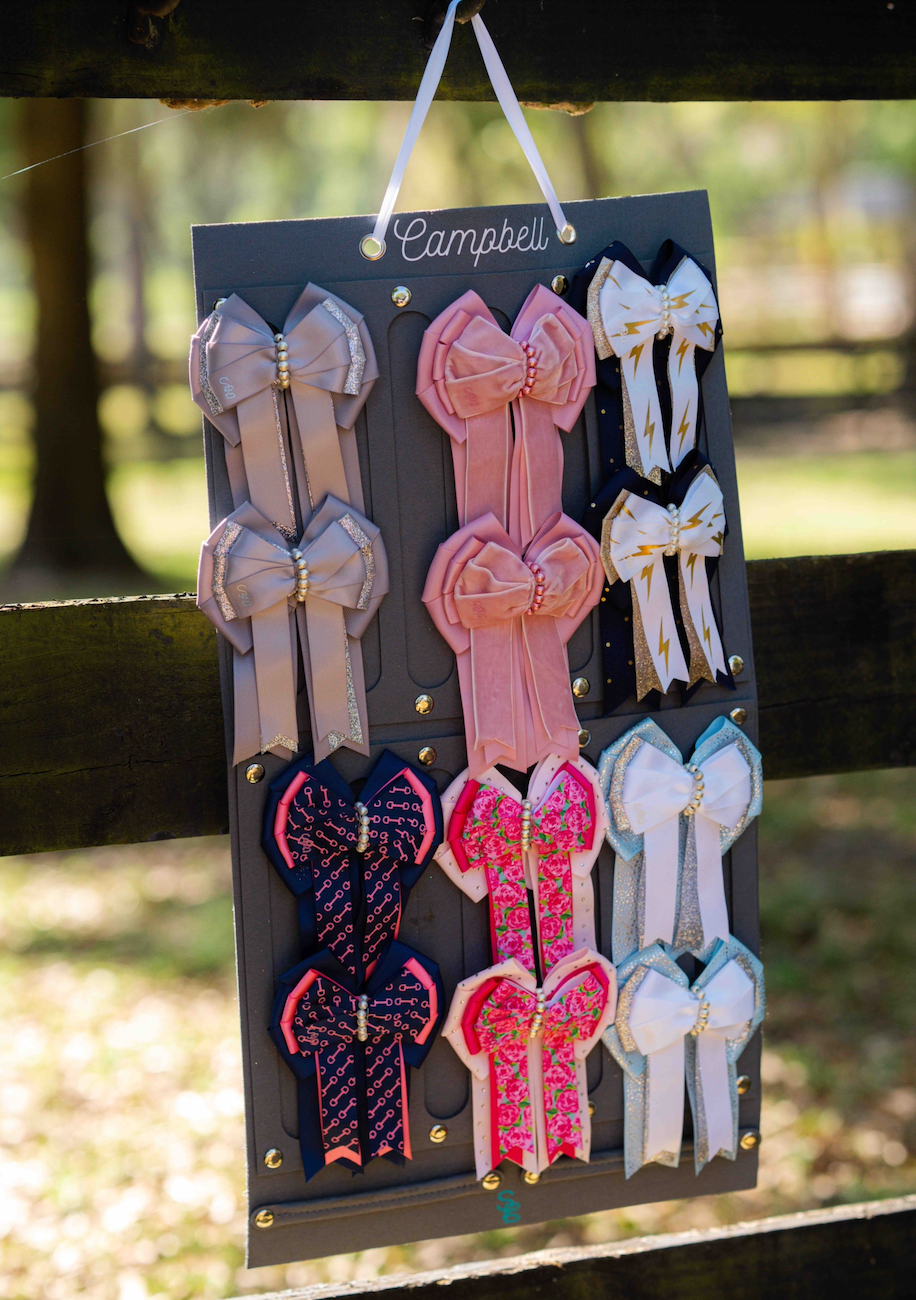 Custom Equestrian Girls Horse Show The Bows